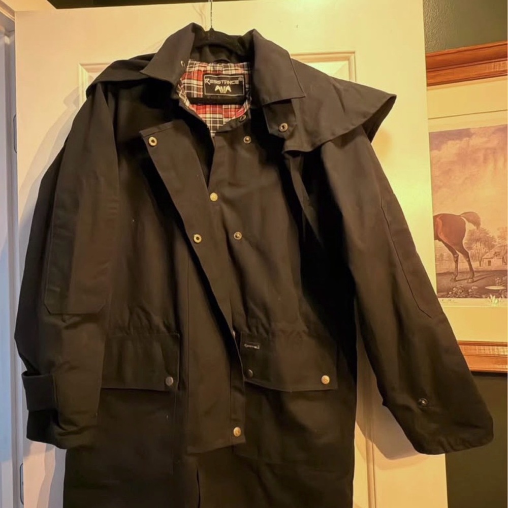 Classic Black Oilskin for Women